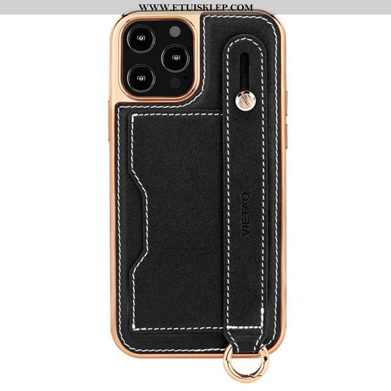 Etui do iPhone 14 Pro Etui Na Karty Z Paskiem Podtrzymującym Vietao